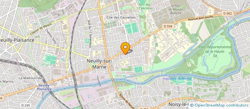 localisation de l'entreprise JPC à NEUILLY-SUR-MARNE
