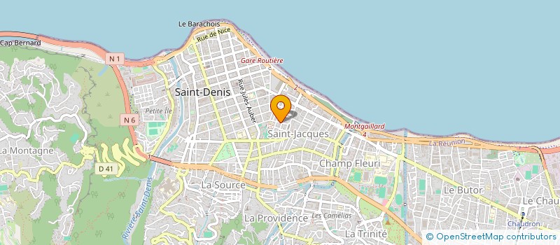 localisation de l'entreprise JPC à SAINT DENIS