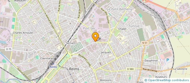 localisation de l'entreprise JPC à VERSAILLES