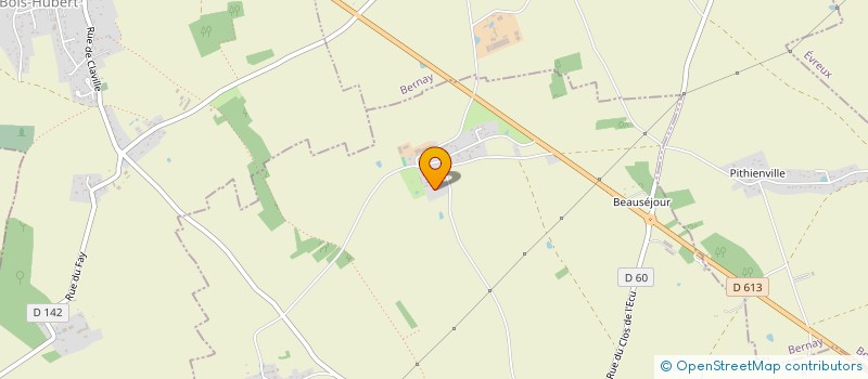 localisation de l'entreprise JPC  CLAVILLE