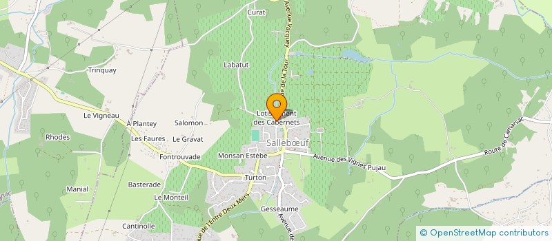 localisation de l'entreprise JPC  SALLEBUF