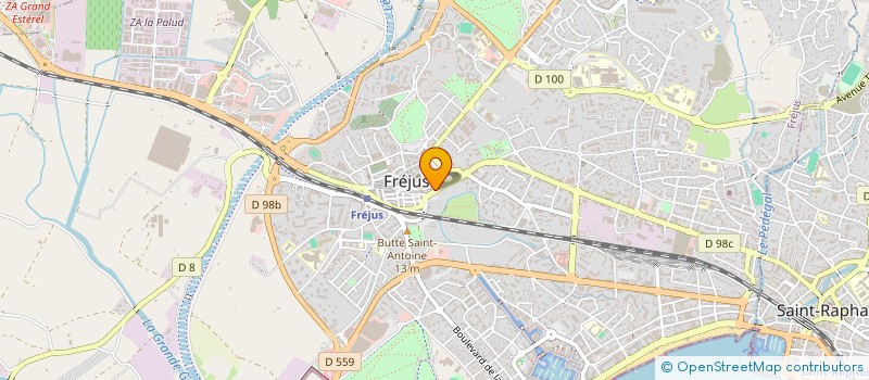 localisation de l'entreprise JPC à FREJUS