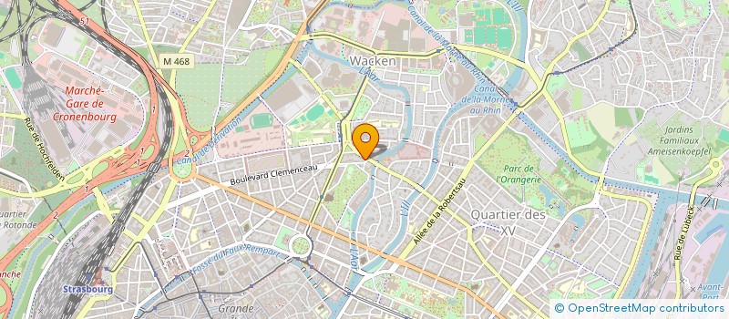 localisation de l'entreprise JPC à STRASBOURG