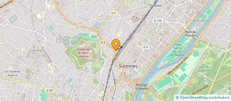 localisation de l'entreprise JPC à SURESNES