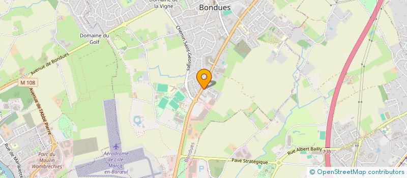 localisation de l'entreprise JPC  BONDUES