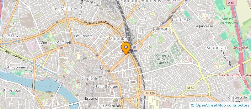 localisation de l'entreprise JPC à TOULOUSE