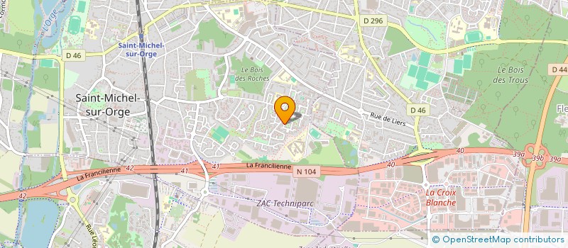 localisation de l'entreprise JPC à SAINT-MICHEL-SUR-ORGE