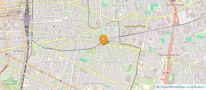 localisation de l'entreprise JPC BAUDIN  LYON