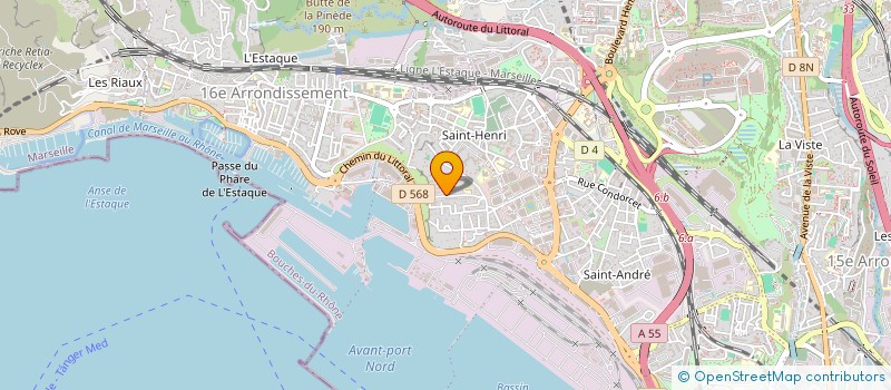 localisation de l'entreprise JPC CONCEPT à MARSEILLE