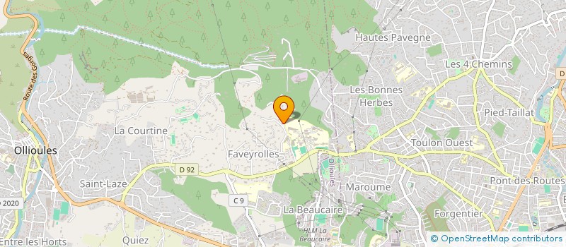 localisation de l'entreprise JPC CONSEIL à OLLIOULES