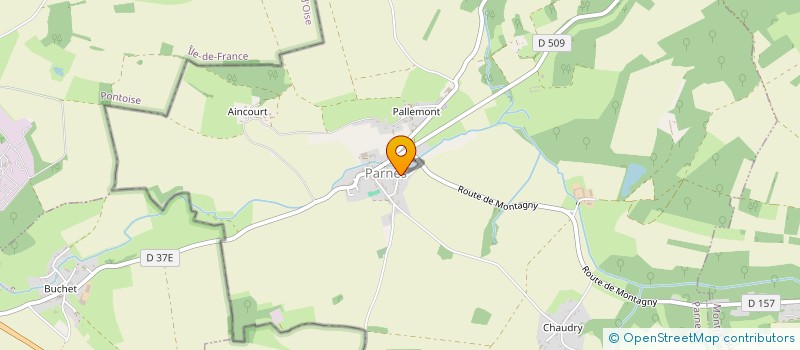 localisation de l'entreprise JPC ELEC  OSNY