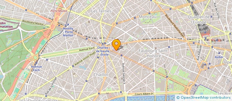 localisation de l'entreprise JPC FINANCES à PARIS
