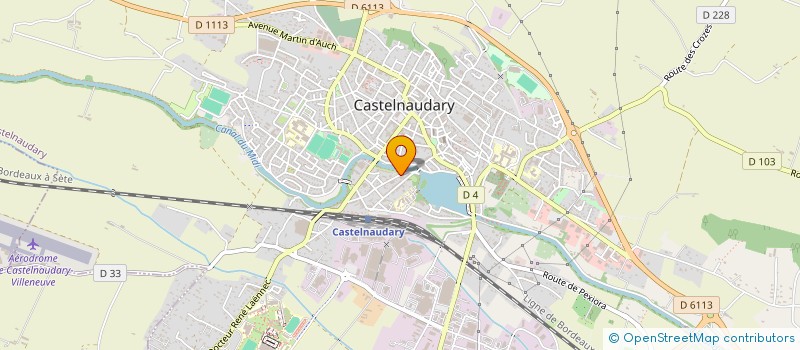 localisation de l'entreprise JPC GROUP à CASTELNAUDARY