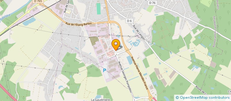 localisation de l'entreprise JPC HABITAT à ROMORANTIN-LANTHENAY