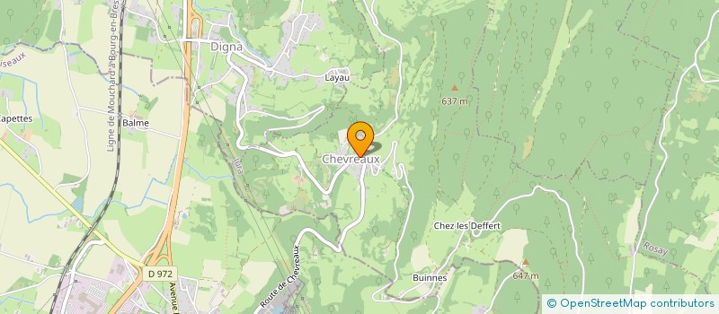 localisation de l'entreprise JPC IMMOBILIER  CHEVREAUX