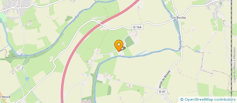 localisation de l'entreprise JPC INVEST  SARGE-LES-LE-MANS