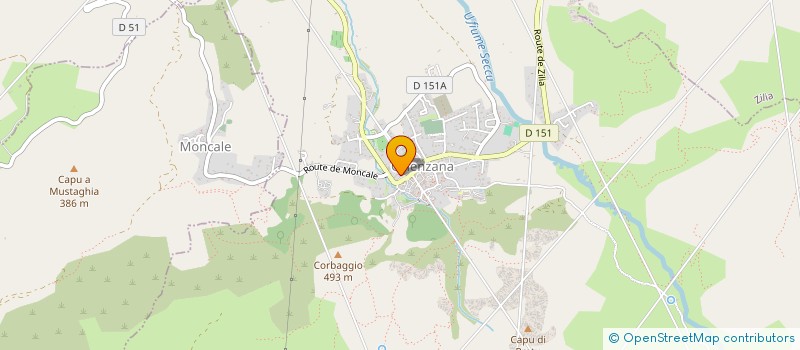 localisation de l'entreprise JPC MENUISERIE à MONTEGROSSO