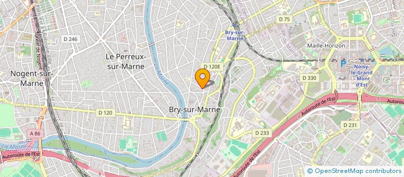 localisation de l'entreprise JPC SERVICES à BRY-SUR-MARNE