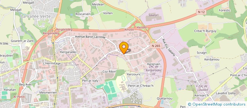 localisation de l'entreprise JPCASH à GUIPAVAS
