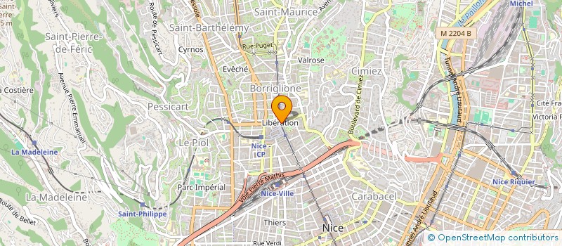 localisation de l'entreprise JPCAT à NICE