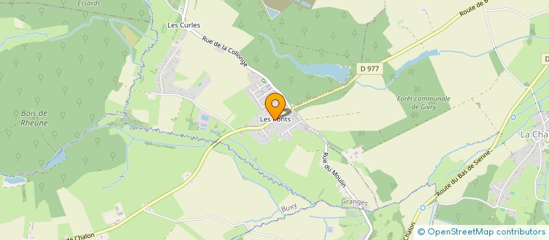 localisation de l'entreprise JPCB  GRANGES