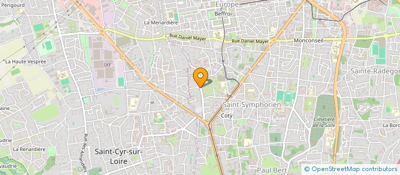 localisation de l'entreprise JPCB CONSEILS  TOURS