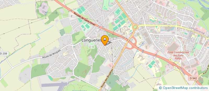 localisation de l'entreprise JPCD  LONGUENESSE