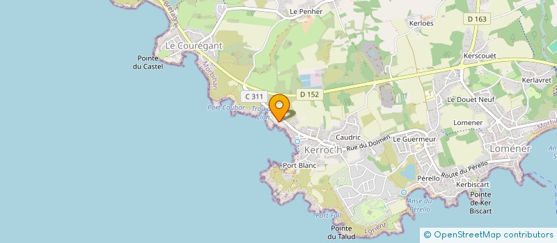 localisation de l'entreprise JPCG  PLOEMEUR