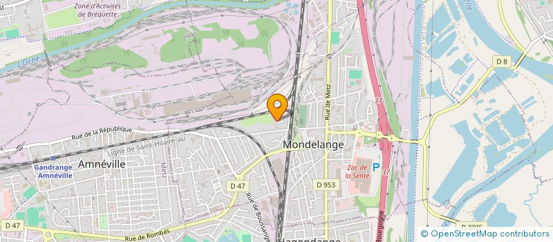 localisation de l'entreprise JPCM  MONDELANGE