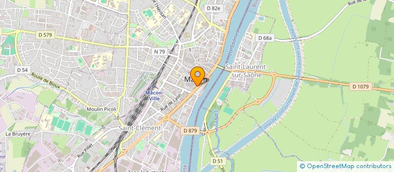 localisation de l'entreprise JPCM à MACON