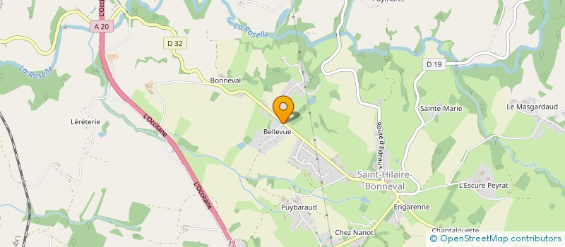 localisation de l'entreprise JPCM INVESTISSEMENTS à SAINT-HILAIRE-BONNEVAL
