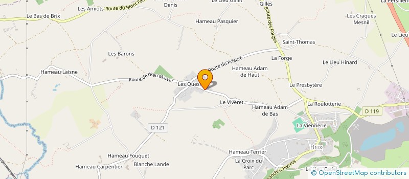 localisation de l'entreprise JPCP  BRIX