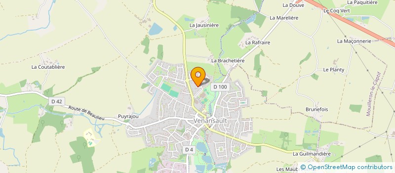 localisation de l'entreprise JPCQL  VENANSAULT