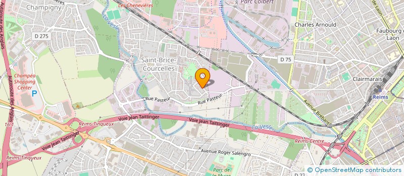 localisation de l'entreprise JPD MIKA  SAINT-BRICE-COURCELLES