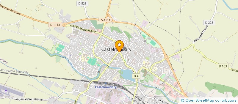 localisation de l'entreprise JPDECERLE FORMATION  CASTELNAUDARY