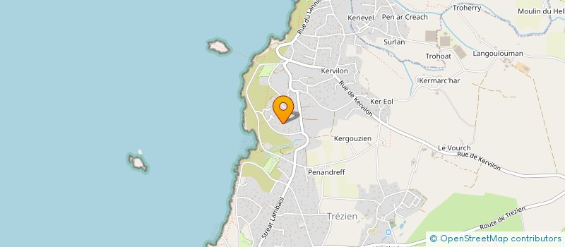 localisation de l'entreprise JPDOM  PLOUARZEL