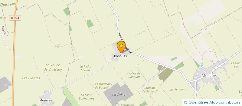 localisation de l'entreprise JPE à MULSANS