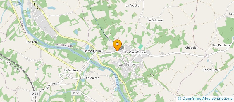 localisation de l'entreprise JPE à LE MENOUX
