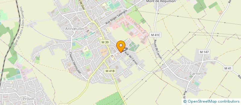 localisation de l'entreprise JPE  ANNULLIN