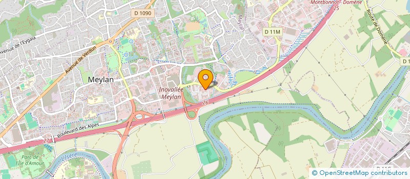 localisation de l'entreprise JPE CONSEIL à MEYLAN