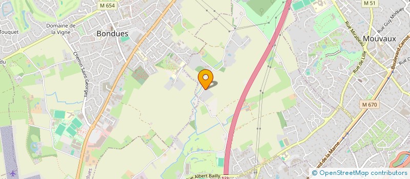 localisation de l'entreprise JPE DUBOIS à MARCQ-EN-BARŒUL