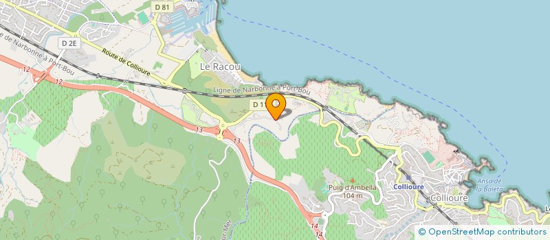 localisation de l'entreprise JPE MANAGEMENT  ARGELES-SUR-MER