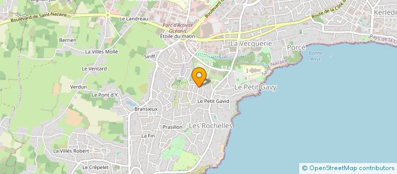 localisation de l'entreprise JPEE  SAINT-NAZAIRE