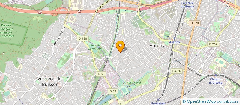 localisation de l'entreprise JPEFI à ANTONY