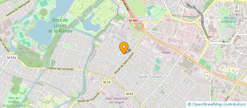 localisation de l'entreprise JPEG à TOULOUSE