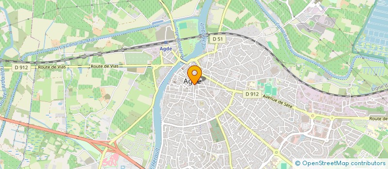 localisation de l'entreprise JPEG  AGDE