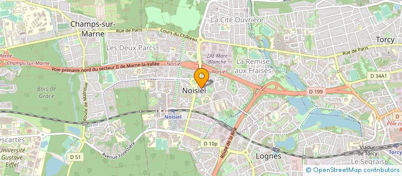 localisation de l'entreprise JPEG CONSULTING à NOISIEL