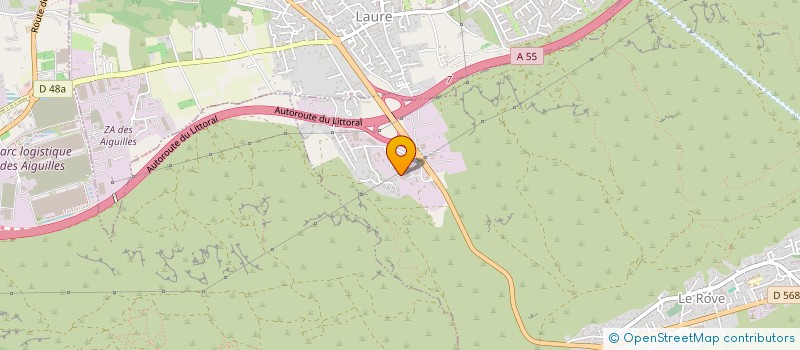 localisation de l'entreprise JPELEC  LE ROVE