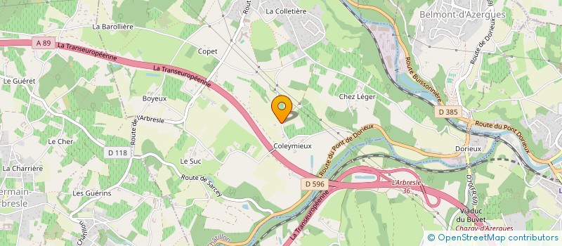 localisation de l'entreprise JPELIMMO  CHATILLON