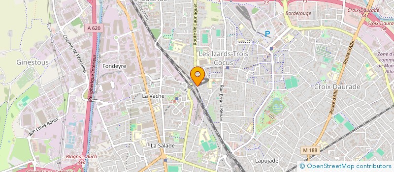 localisation de l'entreprise JPEV31 à TOULOUSE